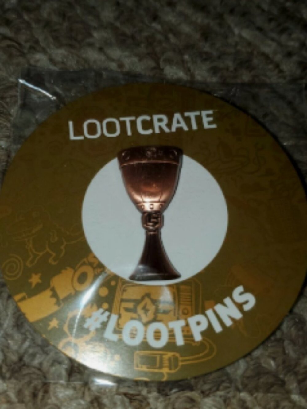 Loot Crate Artifacts Chalice Pin 2018